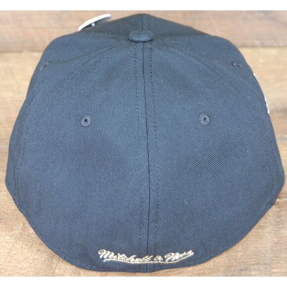 2023 Topps Lids x Mitchell & Ness Los Angeles Dodgers Fitted Hat Cap 7 5/8 Black - Picture 7 of 12